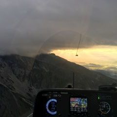 Flugwegposition um 17:56:21: Aufgenommen in der Nähe von Črna na Koroškem, 2393 Črna na Koroškem, Slowenien in 2062 Meter